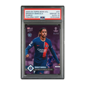 Bradley Barcola Signed 2023 Topps Now UCL Purple /99 Rookie – PSA 10 AUTO 10