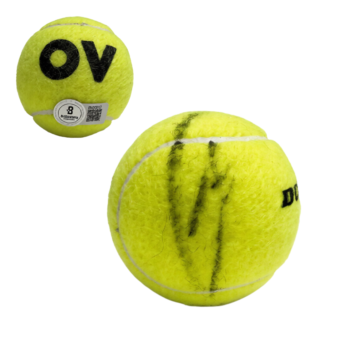 Carlos Alcaraz Signed Dunlop Tennis Ball with Beckett COA