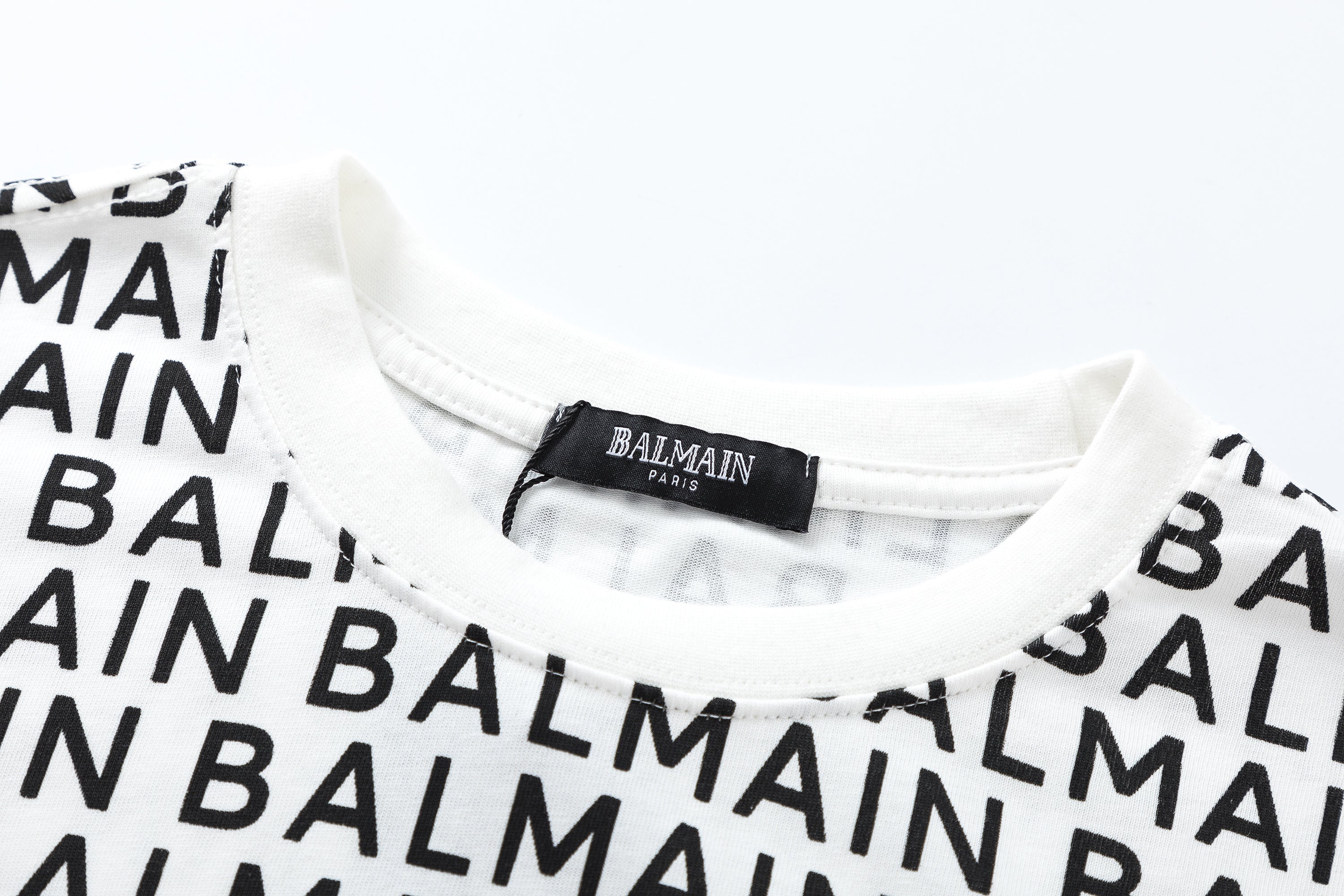 BALMAIN Logo Print T-shirt