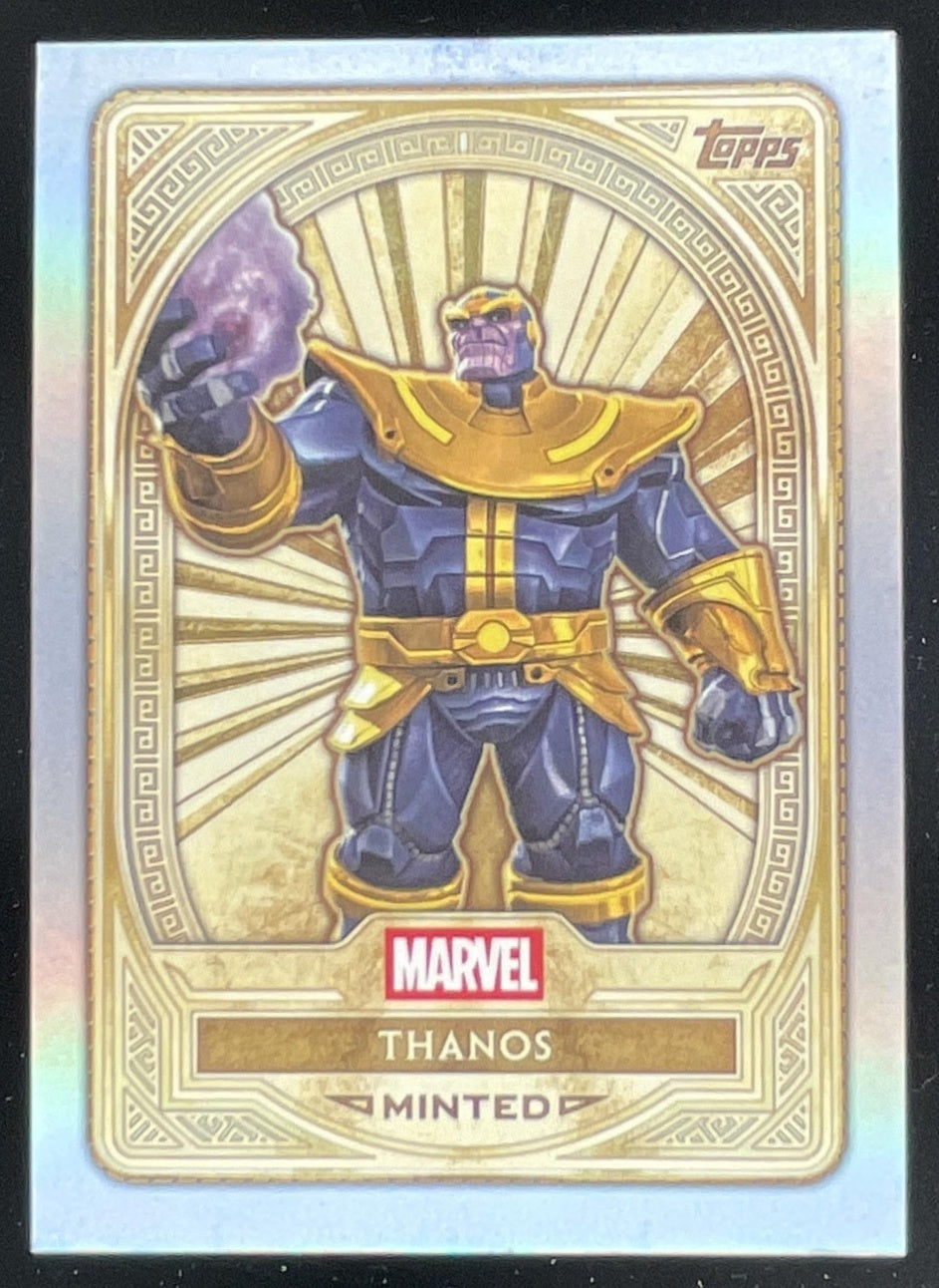 2025 Topps Mint Marvel #77 Thanos Gold