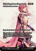 Isshin, Two Heavens as One (FCA-054) - FINAL FANTASY: Through the Ages / Lightning, Lone Commando (Borderless)