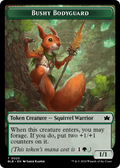 Bushy Bodyguard (BLB-020) - Bloomburrow Tokens Foil