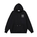 OFF-WHITE Arrows Print Hoodie White/Black