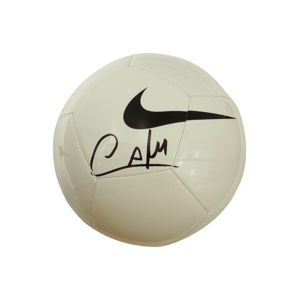 Cafu Signed Nike Soccer Ball with Beckett COA