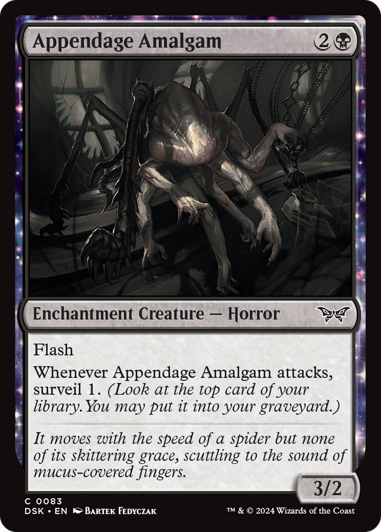 Appendage Amalgam (DSK-083) - Duskmourn: House of Horror: (enchantment)