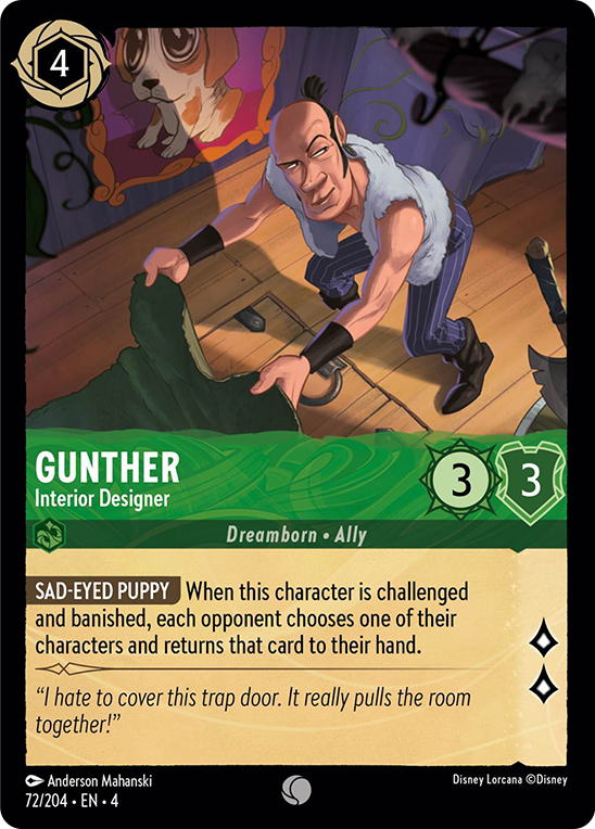 Gunther - Interior Designer (72/204) - Ursulas Return Cold Foil
