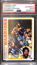 Clifford Ray Signed/Auto 1978 Topps Card #33 Warriors PSA/DNA 185416