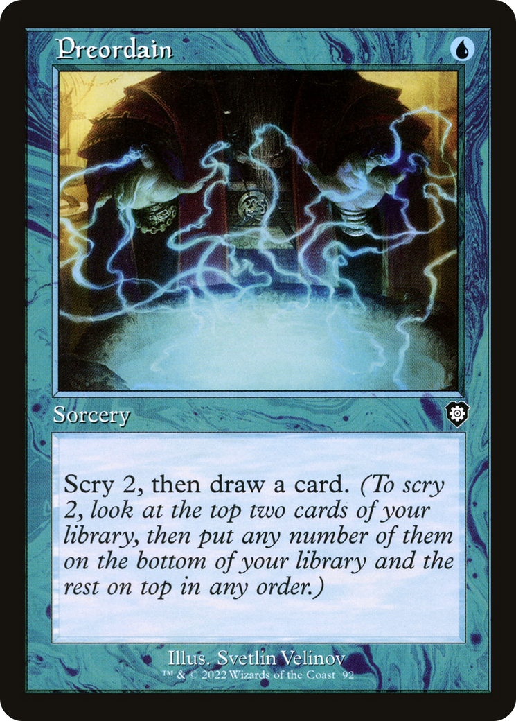 Preordain (BRC-092) - The Brothers' War Commander