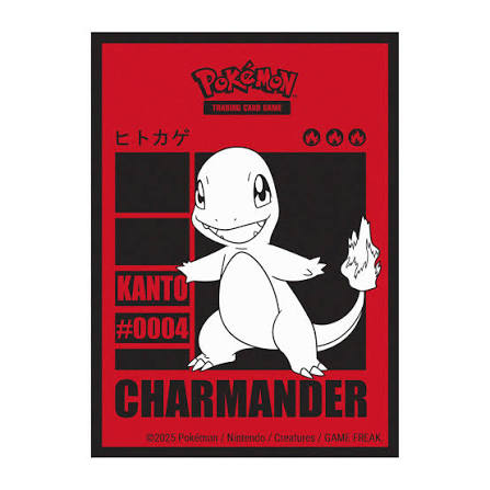 Pokémon Card Sleeve - Charmander (Single Sleeve)