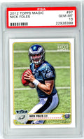 Graded 2012 Topps Magic Nick Foles #97 Rookie RC Football Card PSA 10 Gem Mint