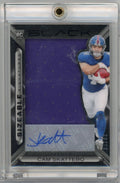 2025 Panini Black Cam Skattebo #SSRCSO /99 Sizable Signatures Relic Auto Rookie RC Football Card