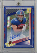 2025 Donruss The Rookies Cam Skattebo #19 /299 Auto Rookie RC Football Card