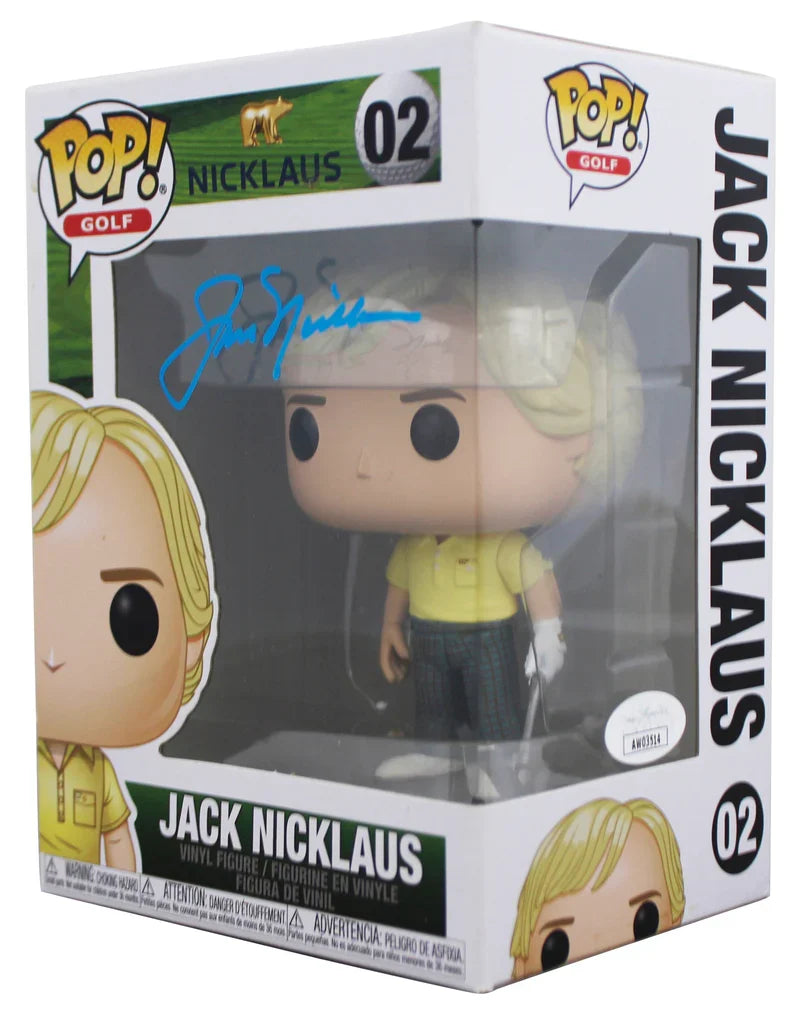 Jack Nicklaus Authentic Signed #02 Funko Pop Vinyl Figure JSA