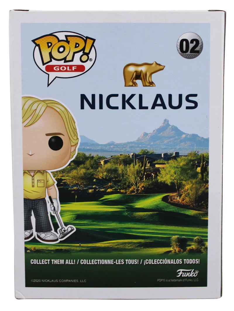 Jack Nicklaus Authentic Signed #02 Funko Pop Vinyl Figure JSA
