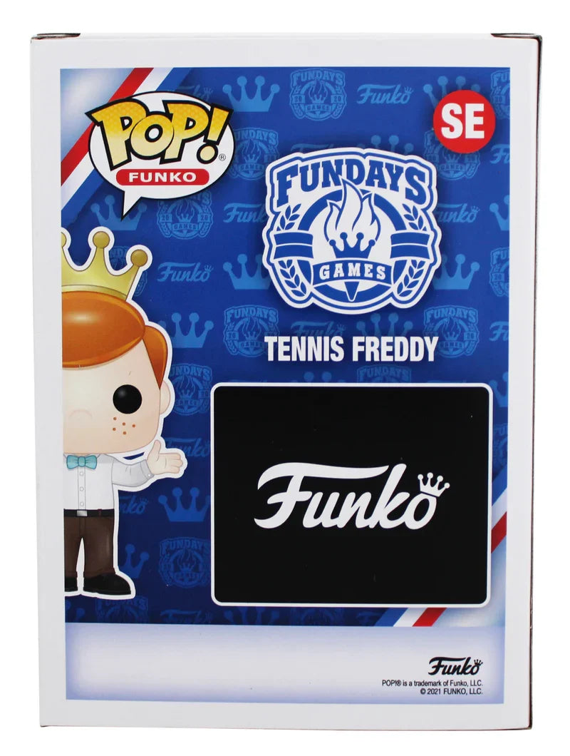 Novak Djokovic Signed Tennis Freddy #SE Funko Pop Vinyl Figure BAS