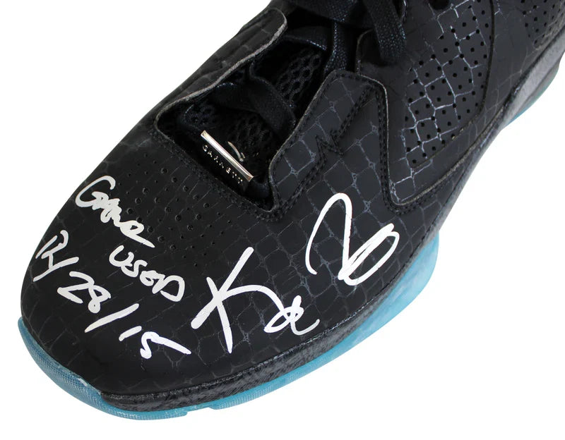 Timberwolves Kevin Garnett "Game Used 12/28/15" Signed Anta KG6 Shoes BAS Wit