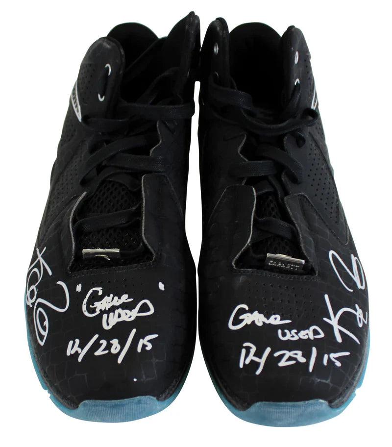 Timberwolves Kevin Garnett "Game Used 12/28/15" Signed Anta KG6 Shoes BAS Wit