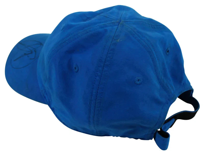 Novak Djokovic Authentic Signed Blue Lacoste Match Used Hat BAS