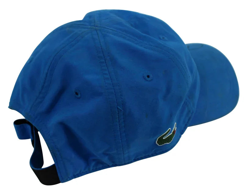 Novak Djokovic Authentic Signed Blue Lacoste Match Used Hat BAS