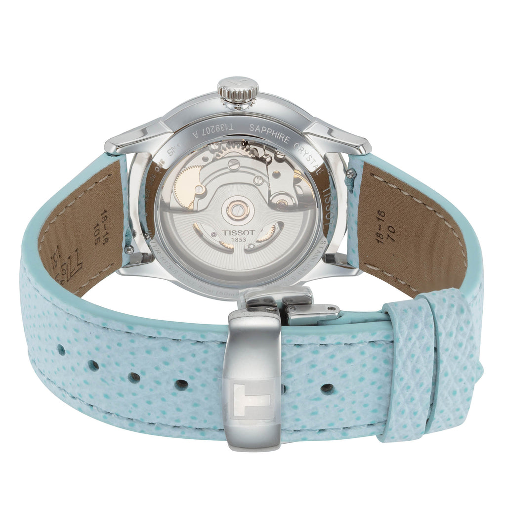 Chemin des Tourelles 34mm / Silver / Light Blue | Silver Dial