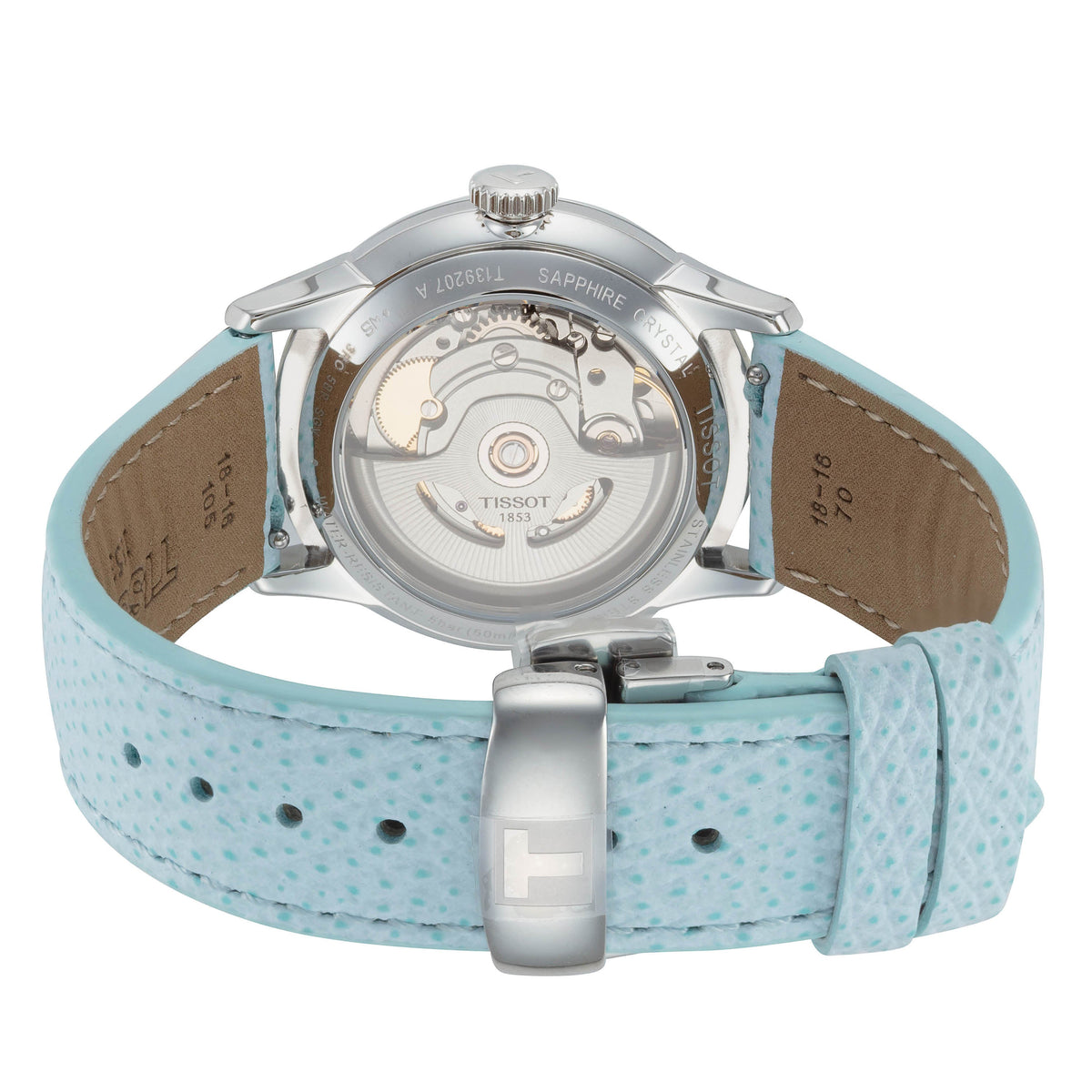 Chemin des Tourelles 34mm / Silver / Light Blue | Silver Dial